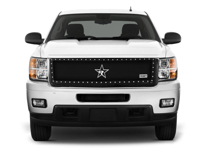 RBP NDX Series All Black Grille 11-14 Chevy Silverado 2500/3500
