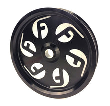 Load image into Gallery viewer, Fleece Performance Dodge Cummins Dual Pump Pulley (For Use w/ FPE Dual Pump Bracket) Black