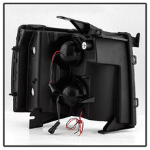 Load image into Gallery viewer, xTune Chevy Silverado 1500/2500/3500 07-13 Halo Projector Headlights Chrome PRO-JH-CS07-LED-C