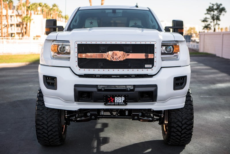 RBP NDX Series All Black Grille 15-17 GMC Sierra 2500/3500