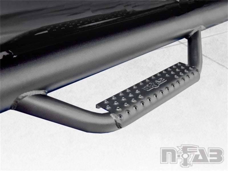 N-Fab Nerf Step 05-15 Toyota Tacoma Access Cab 6ft Bed - Tex. Black - W2W - SRW - 2in