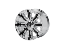 Load image into Gallery viewer, RBP 94R 17x9.0 5x127/139.7 BP / 5.5 BS / 10mm Offset 78mm CB Chrome w/Black Inserts Wheel