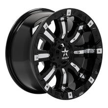 Load image into Gallery viewer, RBP 94R 18x10 6x139.7 BP / 5 BS -12mm Offset 108mm CB (Hub Centric) Black w/Chrome Inserts Wheel