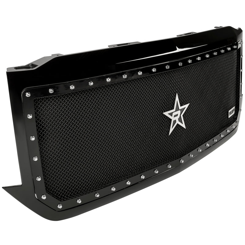 RBP NDX Series All Black Grille 16-17 Chevy Silverado 1500