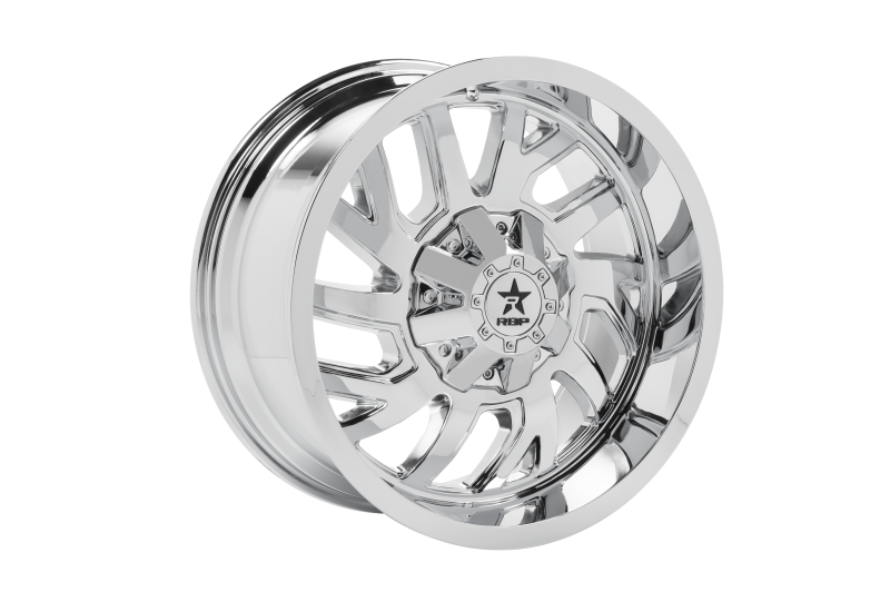 RBP 65R Glock 20x10 5x127/139.7 BP / 5 BS -12mm Offset 78mm CB (Hub Centric) Chrome Wheel