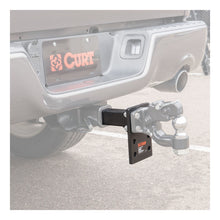 Load image into Gallery viewer, Curt Adjustable Pintle Mount (2in Shank 15000lbs 7in High 6in Long)
