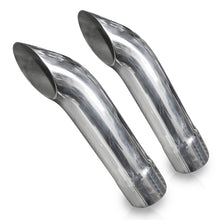 Load image into Gallery viewer, Stainless Works Extended Turn Down Tips- 2in ID Inlet 2in Body