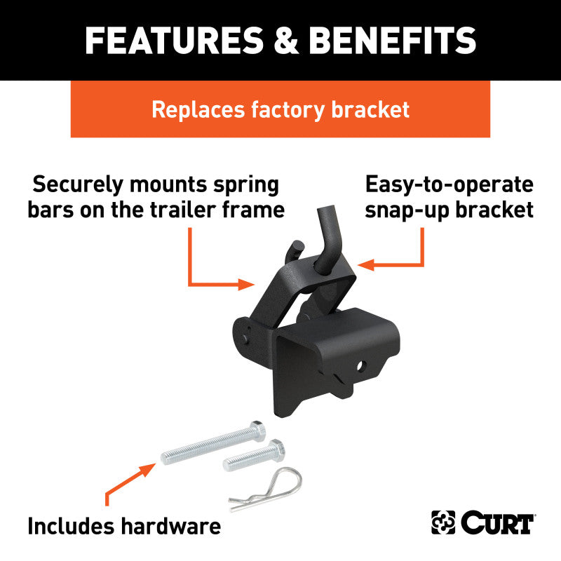 Curt Replacement Weight Distribution Hookup Bracket