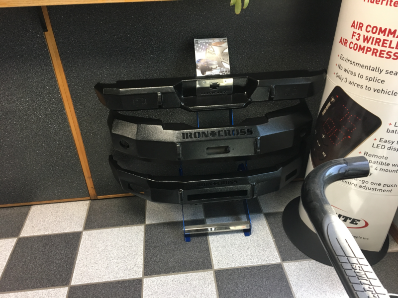 Iron Cross Bumper Mini Display