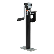 Load image into Gallery viewer, Curt Bracket-Mount Swivel Jack w/Side Handle (2000lbs 15in Travel)
