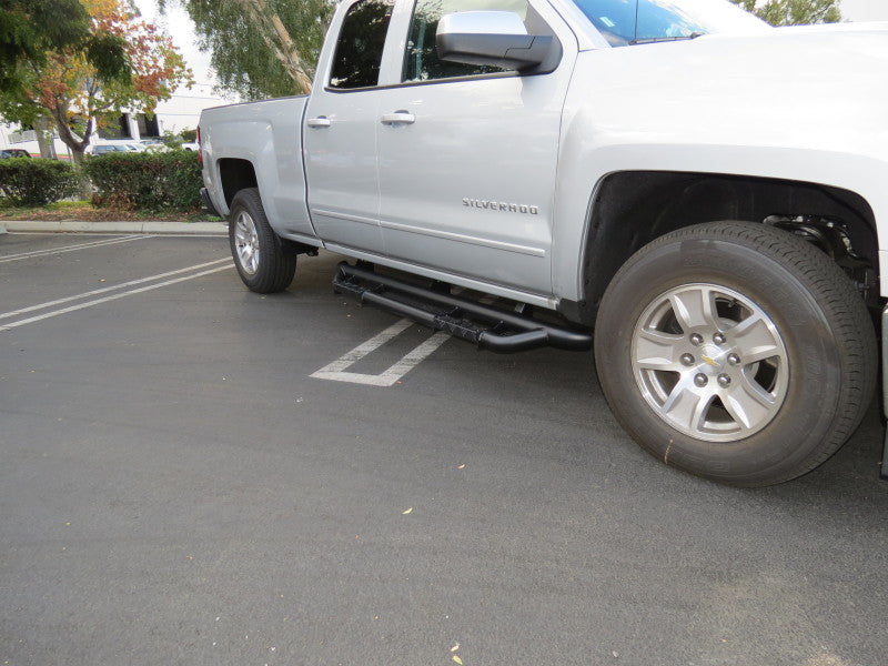 RBP RX-3 Step Bars 07-18 Chevrolet/GMC 1500/2500HD/3500HD Extended Cab (All Beds) - Black