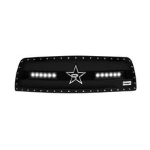 Load image into Gallery viewer, RBP RX-3 Midnight Edition Black LED Bar Grille (Studded) 10-12 Dodge Ram 2500/3500