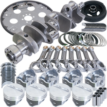 Load image into Gallery viewer, Eagle Chevrolet 350 Balanced 1Pc Rear Seal Rotating Assembly Kit 168 Tooth Flex Plate
