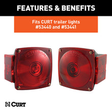 Load image into Gallery viewer, Curt Replacement Combination Trailer Light Side Lens