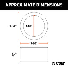 Load image into Gallery viewer, Curt Reducer Bushing (From 1-3/8in to 1-1/4in Shank)
