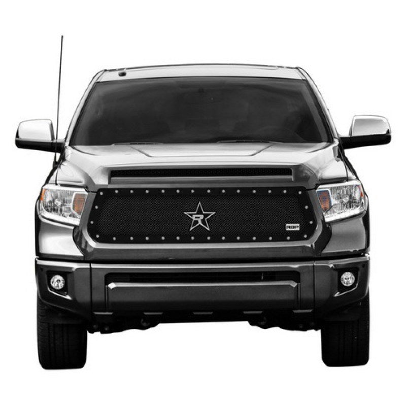 RBP RX-5 Halo Series Studded Frame 1pc. Grille 14-17 Toyota Tundra - Black