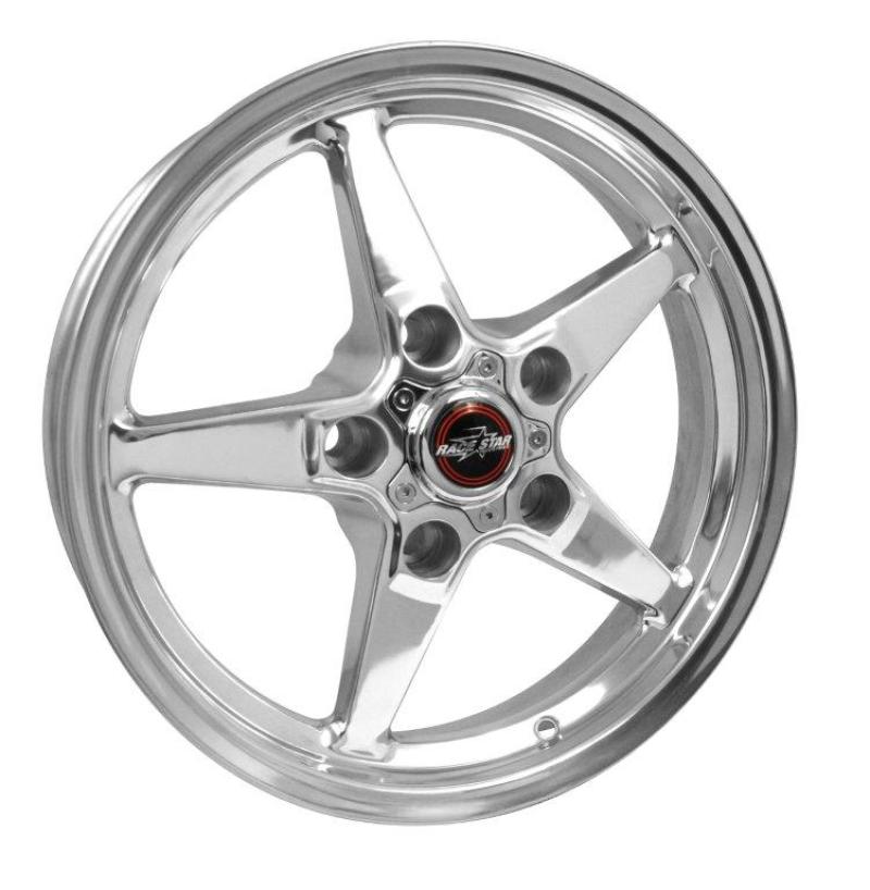 Race Star 92 Drag Star 17x4.50 5x135bc 1.75bs Direct Drill Polished Wheel