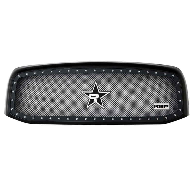 RBP NDX Series All Black Grille 06-08 Dodge Ram 1500/2500/3500