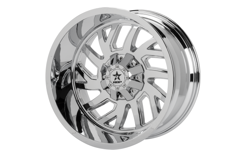 RBP 65R Glock 22x12 Blank BP / -44mm Offset 78mm CB Chrome Wheel