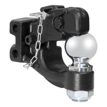 Load image into Gallery viewer, Curt Replacement Channel Mount Ball &amp; Pintle Combination (2-5/16in Ball 13000lbs)