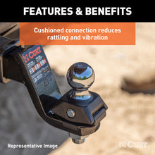 Load image into Gallery viewer, Curt RockerBall 5in Drop Cushion Hitch Trailer Ball