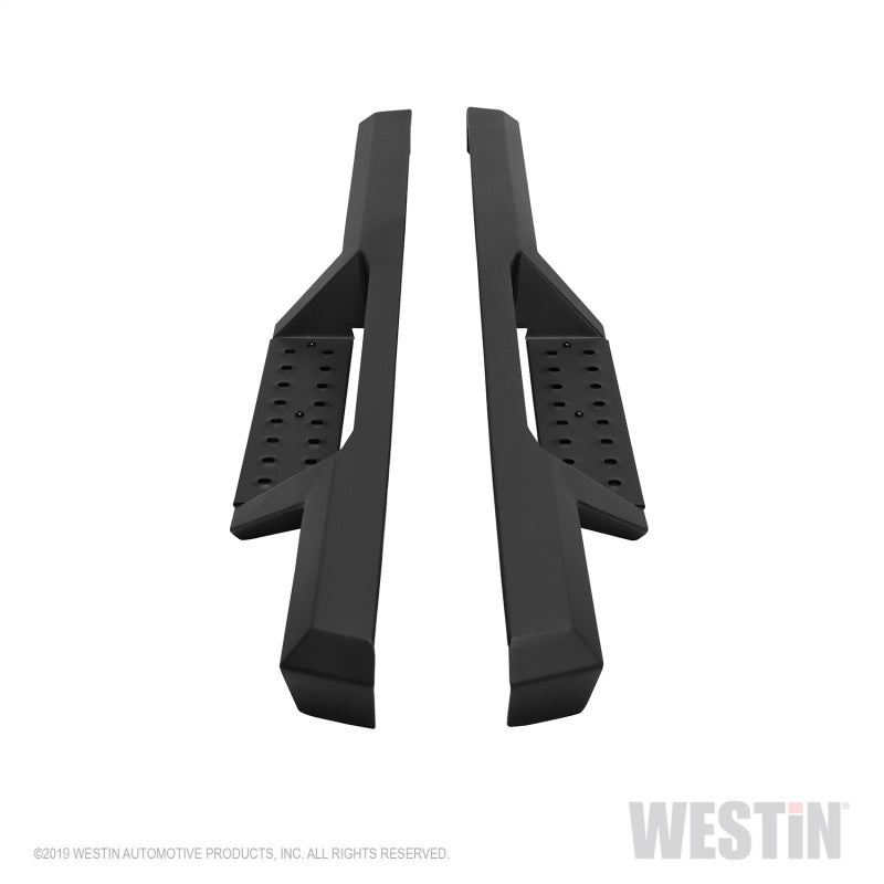 Westin 19-20 Chevrolet Silverado / GMC Sierra 1500 HDX Drop Nerf Step Bars - Textured Black