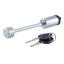 Load image into Gallery viewer, Curt Coupler Lock (1/4in Pin 3-3/8in Latch Span Barbell Chrome)