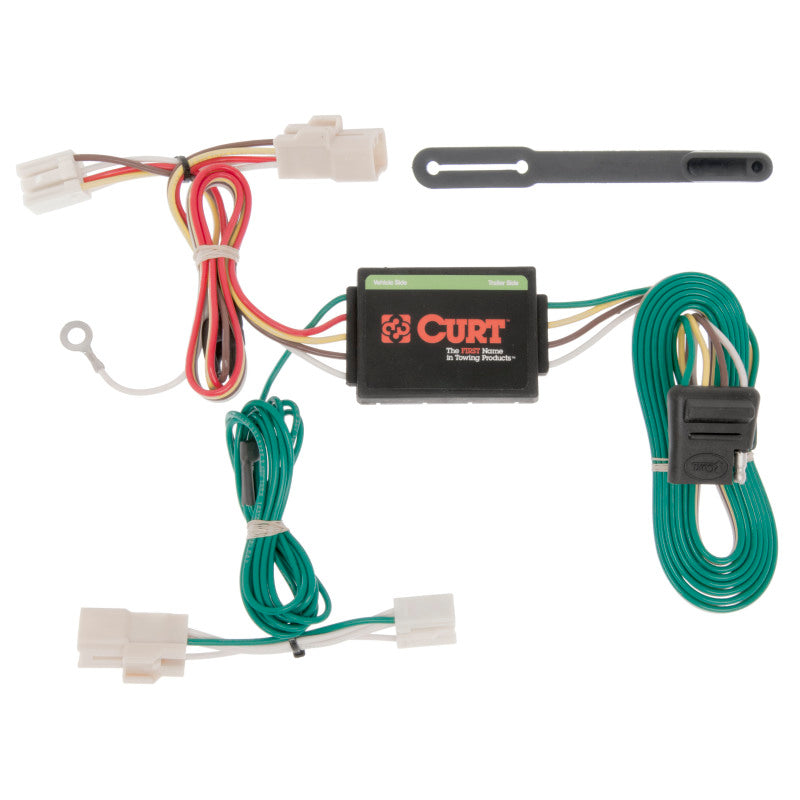 Curt 12-17 Hyundai Accent Custom Wiring Harness (4-Way Flat Output)