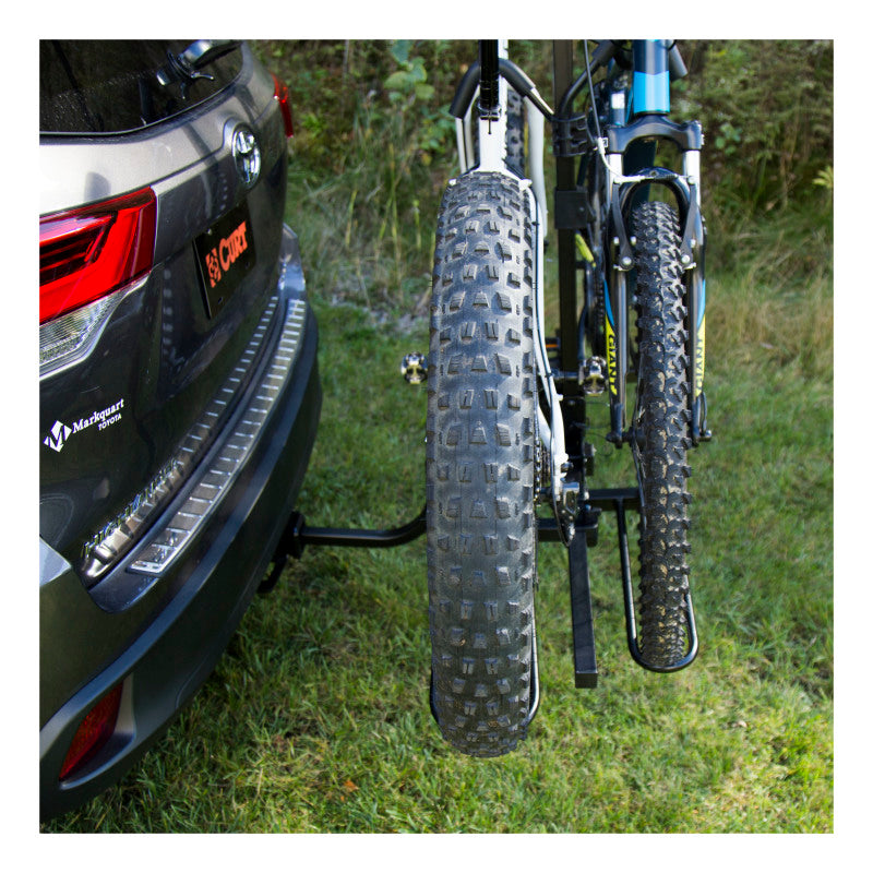 Curt Tray-Style Bike Rack Cradles for Fat Tires (4-7/8in I.D. 2-Pack)