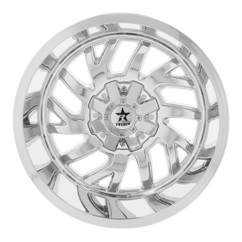 RBP 65R Glock 22x14 8x165.1 BP / 4.5 BS -76mm Offset 121.3mm CB (Hub Centric) Chrome Wheel