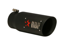Load image into Gallery viewer, RBP RX-1 High Heat Textured Dual Badged Exhaust Tip Inlet 4in. / Outlet 5in. / Length 12in. - Black