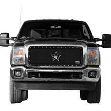 Load image into Gallery viewer, RBP RX-5 Halo Series Studded Frame 1pc. Grille 11-16 Ford Super Duty F250/F350 - Black