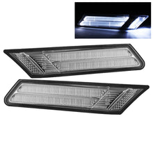 Load image into Gallery viewer, xTune Porsche 911 997 05-07 Clear LED Bumper Lights Chrome SML-ON-P99705-CLED-C