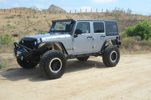 Load image into Gallery viewer, DV8 Offroad 07-18 Jeep Wrangler JK/JL FS-12 Mid Length Steel Front Bumper w/ Fog Lights