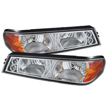 Load image into Gallery viewer, xTune Chevy Colorado 04-12 / GMC Canyon 04-12 Bumper Lights Chrome CBL-YD-CCO04-C