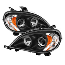 Load image into Gallery viewer, xTune Mercedes Benz W163 Ml-Class 98-01 Projector Headlights Black PRO-JH-MBW16398-BK