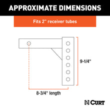 Load image into Gallery viewer, Curt Replacement Adjustable Ball Mount Shank for 45049 or 45799