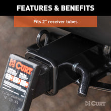 Load image into Gallery viewer, Curt 5/8in Hitch Pin (2in Receiver Zinc w/Rubber Grip Packaged)