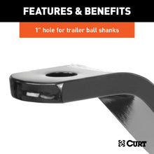 Load image into Gallery viewer, Curt Vertical Receiver Ball Mount (2in Shank 4000lbs)