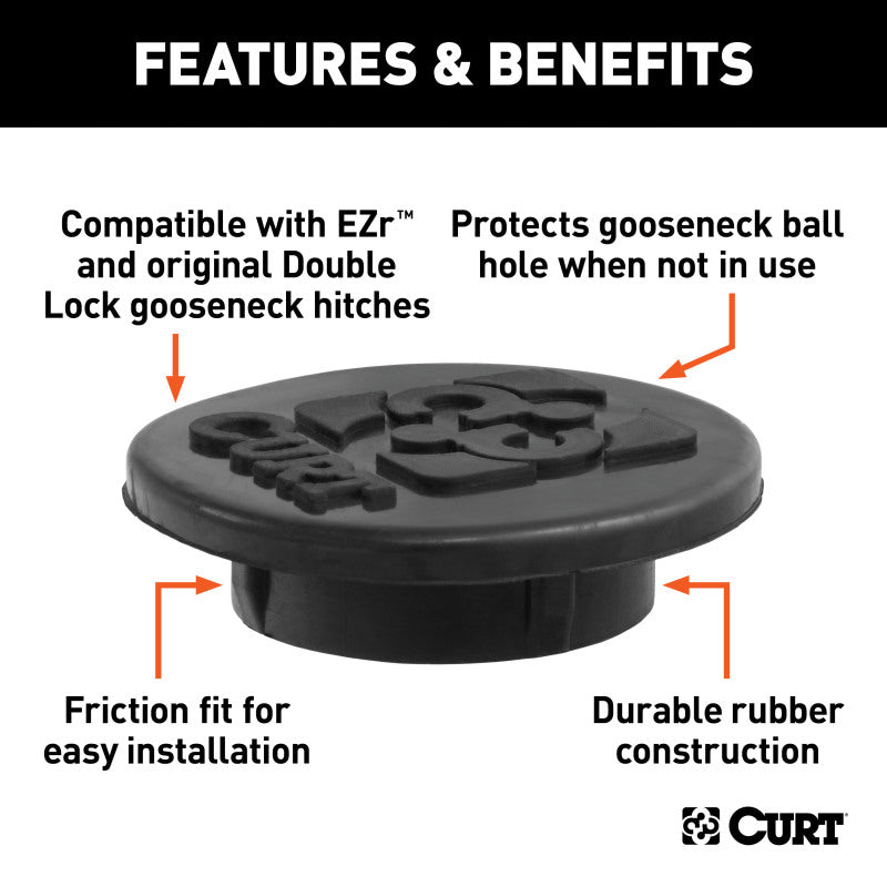 Curt Replacement Gooseneck Hitch Cap
