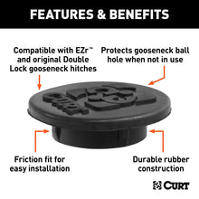 Load image into Gallery viewer, Curt Replacement Gooseneck Hitch Cap