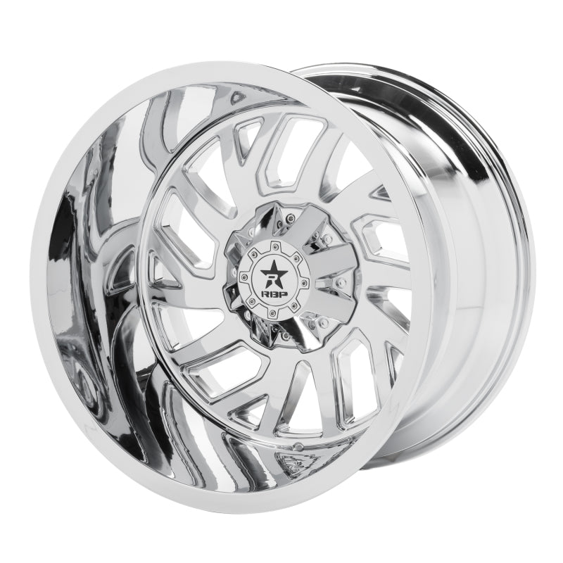 RBP 65R Glock 22x14 8x170 BP / 4.5 BS -76mm Offset 129mm CB (Hub Centric) Chrome Wheel