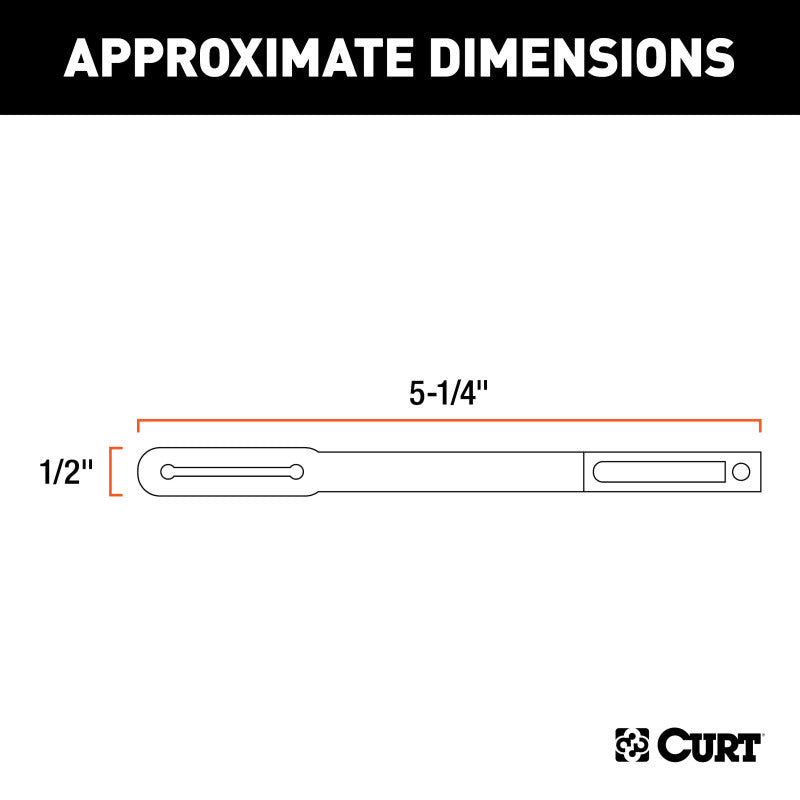 Curt 5-Way Flat Connector Dust Cover (Vehicle Side Packaged)