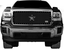 Load image into Gallery viewer, RBP RX-5 Halo Series Studded Frame 1pc. Grille 15-17 GMC Sierra 1500 (Except All-Terrain Ed) - Black