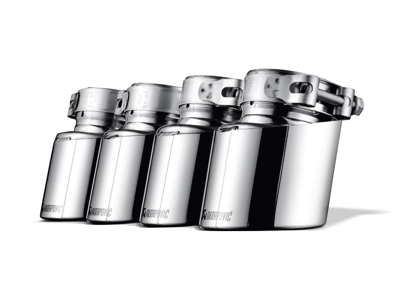 Akrapovic 09-14 BMW X5M (E70) Tail Pipe Set (Titanium)