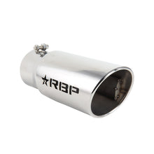 Load image into Gallery viewer, RBP RX-7 Polished Exhaust Tip Inlet 4in. / Outlet 5in. / Length 12in. - Stainless Steel