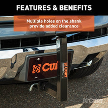 Load image into Gallery viewer, Curt Hitch-Mounted Spare Tire Mount (Fits 2in Receiver)