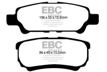 Load image into Gallery viewer, EBC 06-12 Dodge Caliber 2.4 Extra Duty Rear Brake Pads