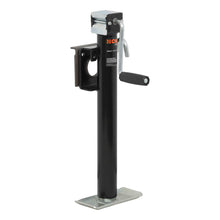 Load image into Gallery viewer, Curt Bracket-Mount Swivel Jack w/Side Handle (2000lbs 15in Travel)