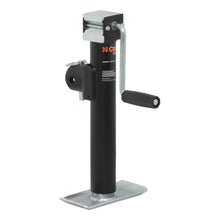 Load image into Gallery viewer, Curt Pipe-Mount Swivel Jack w/Side Handle (2000lbs 10in Travel)